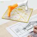 Suction Cup Suction Ruler Handle Non Slip Quilting Ruler Holder for Craft Quilting DIY Sewing Tools. 