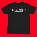 Death Note logo Half Sleeve Anime T-Shirt. 