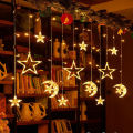Happy LED star light atmosphere light internet celebrity all colorful lights flashing light string lights full of stars bedroom decoration room birthday arrangement.