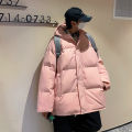 Men Bubble Coat Winter Jacket Mens Streetwear Hop Parka Korean Black Clothes Puffer Jackets Women. 
