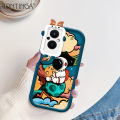 【3C VictoryEagle】Hontinga for OPPO Pro 5G Reno8 5G Reno7 With 5G Back Cover Cartoon Phone Case Monster Hard Mobile Cover. 