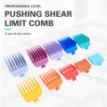 10 pieces Of Hair Clipper Limit Comb WAHL Guide Limit CombTrimmer Cover Accessories General Professional 3-25mm Hair Trimmer Color. 