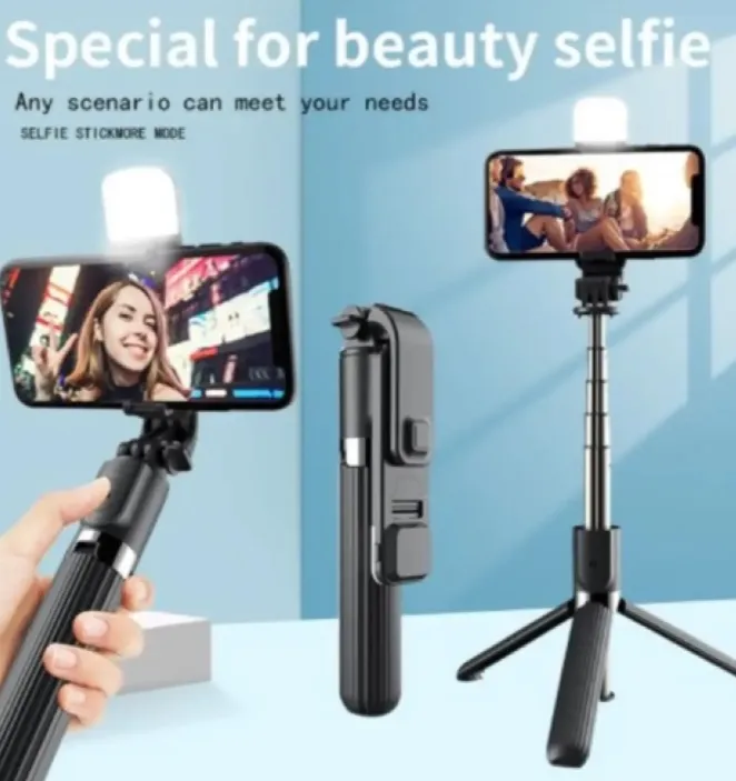 P20S%20Bluetooth-Compatible%20Selfie%20Stick%20With%20Tripod%20Plastic%20Mobile%20Phone%20Holder%20Handle%20Retractable%20Portable%20Multifunctional%20Tripod%20(100cm)%20-%20Image%202