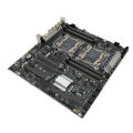 DDR4 Motherboard, Channel E ATX Motherboard X99 DUAL F2 10 SATA3.0 LGA2011 V3 V4 with 2 Gigabit NIC for Desktop PC. 
