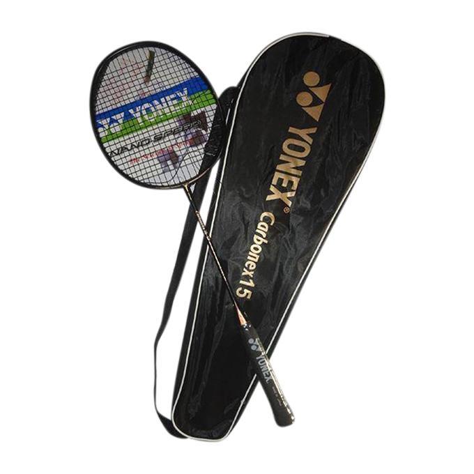 Carbonex-15 Badminton Racket - Black and Gold