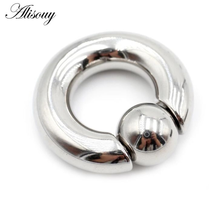 Alisouy%201PC%20316L%20Surgical%20Stainless%20Steel%20Circular%20Barbells%20full%20size%20Round%20Lip%20Ring%20Eyebrow%20Nose%20Studs%20Body%20Piercing%20Jewelry%20-%20Image%206