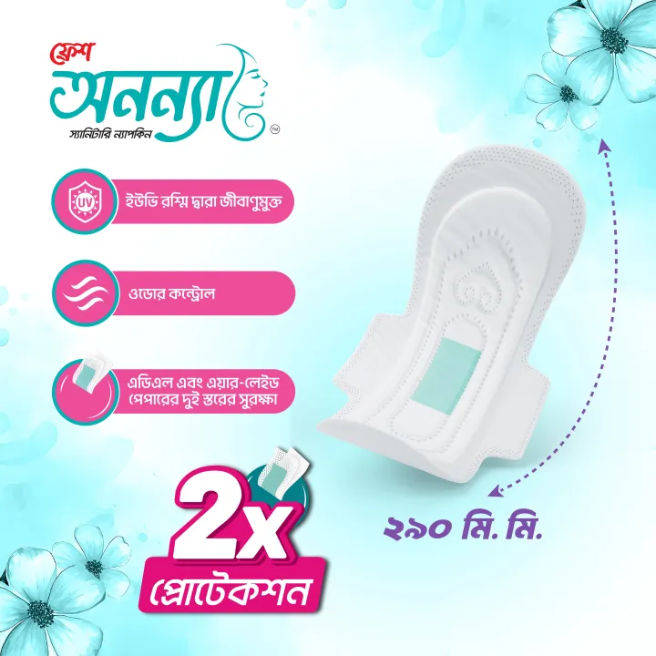 Fresh%20Anonna%20Sanitary%20Napkin%20Regular%20Flow%20240%20wings%20-%208%20Pads%20-%20Image%203