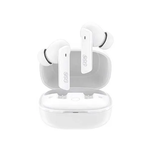 QCY HT05 Melobuds ANC Wireless Earphone 40dB Noise Cancelling Bluetooth 5.2 Headphone 6 Mic ENC HD Call TWS Earbuds Transparency Mode