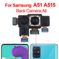 Back Rear Big Main Camera Module Flex Cable For Samsung Galaxy A51 (SM-A515F) Small Front Camera Flex Replacement Parts.