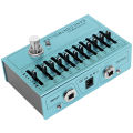 Controller Equalizer 10 Band Eq Pedal Independent Output Volume Adjustment Single-block Effect Pedal. 