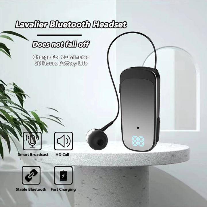 K65%20Gradient%20Color%20Wireless%20Headphone%20Lavalier%20Business%20Call/Music%2020H%20Vibration%20Reminder%20One-Click%20Photo%20Bluetooth%205.2%20Headsets%20-%20Image%204