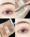 Nine-color Eyeshadow Palette Nine-Gong Eyeshadow Long-lasting Color professional design. 