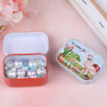 Yangtuo mini tin box Sealed jar packing boxes jewelry candy box small storage. 