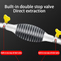 Hand Fuel Pump Car Fuel Tank Sucker Oil Transfer Fuel Pump Petrol Diesel Liquid Manual Pump Syphon Fuel Saver For Gas Gasoline. 