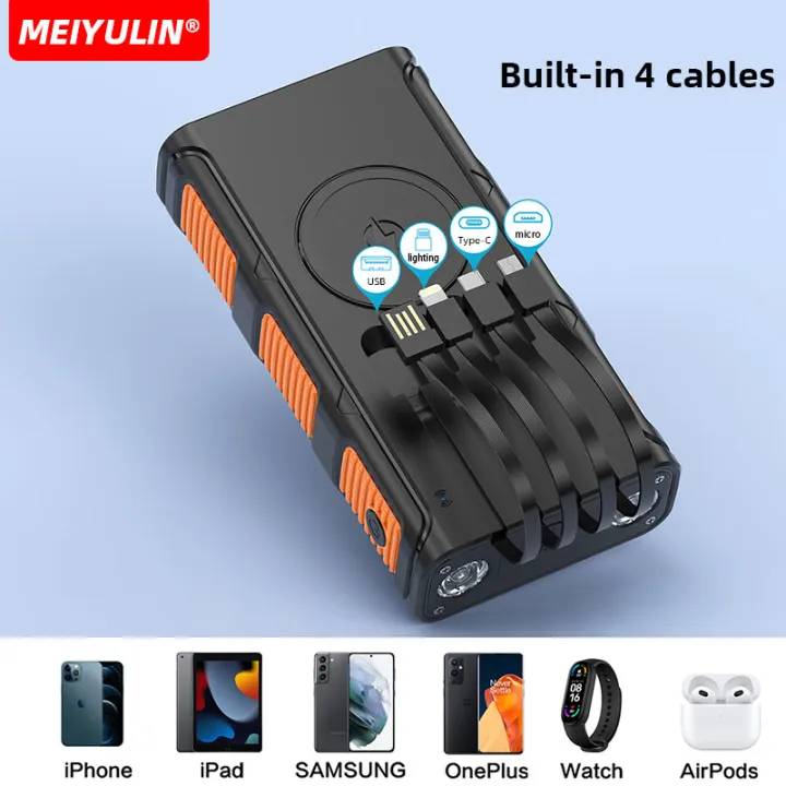 30000mAh%20Solar%20Wireless%20Power%20Bank%20Portable%20With%20Compass%20External%20Battery%20Cables%20Outdoor%20Camping%20Powerbank%20for%20iPhone%2015%20Samsung%20-%20Image%203