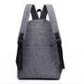 Men Male Canvas Backpack Gray Casual Rucksacks 15inch Laptop Backpacks College Student School Bag Backpack Women Mochila. 
