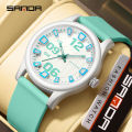 SANDA New Fashionable and Minimalist Student Watch Simple Trendy and Versatile Men Watch Women Watch SD3252-4.