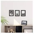 5R size photo frame,Wall Set of 4 Pieces.