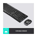 Logitech MK270R Black Wireless Keyboard & Mouse Combo # 920-006316 (IND Layout Keyboard). 
