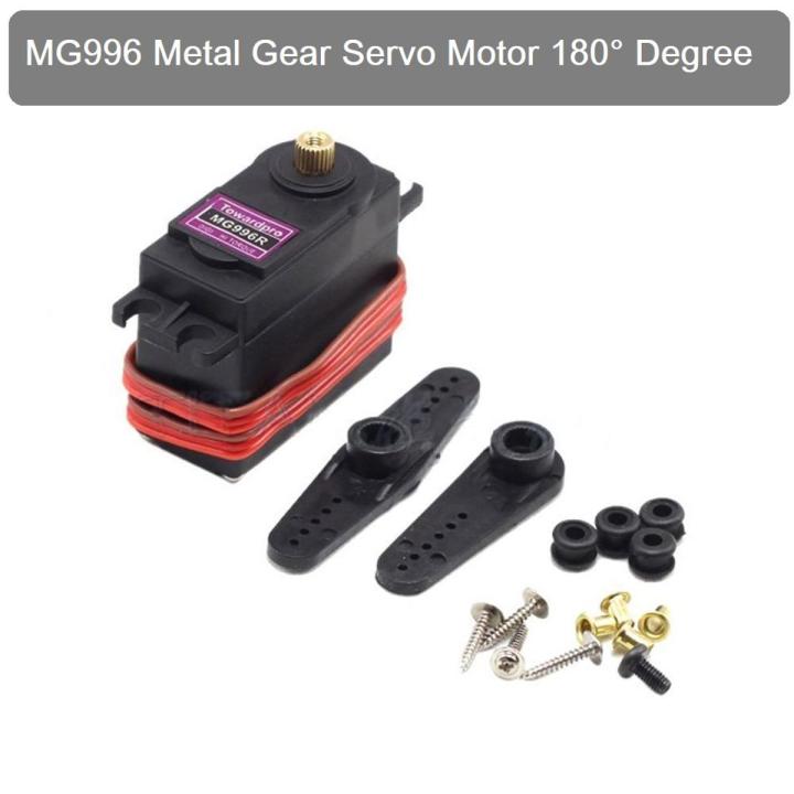 Servo MG996R Metal Gear – Alta Velocità E Coppia Per RC CAR 1/8 E Arduino