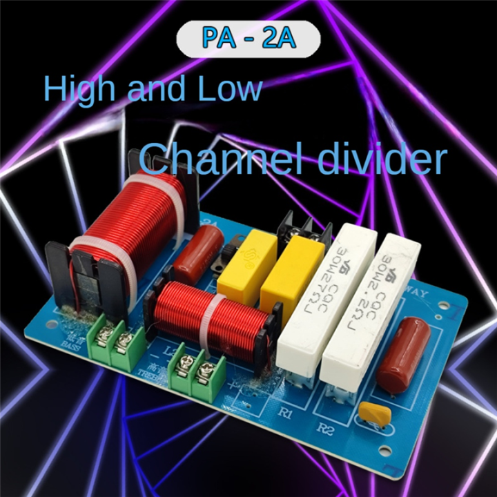 2%20Piece%20PA-2A%202%20Ways%20Speaker%20Crossover%20Treble%20+%20450W%20Pure%20Bass%20Subwoofer%20Frequency%20Divider%20Filters%20DIY%20Blue%20PCB+Electronic%20Components%20For%20Home%20-%20Image%203