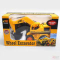 Wheel Excavator toy Plastic Super Electric Wire Control Wheel Excavator Toy.