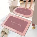 carpet bath mat 1PCS Absorbent non-slip floor mat quick drying bathroom balcony floor. 