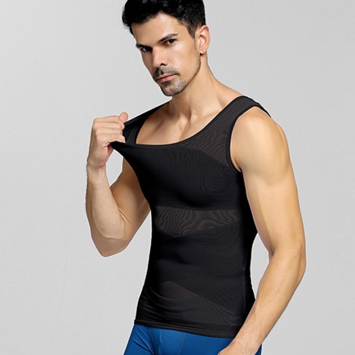 Chest%20Compression%20Vest%20Men%20Gynecomastia%20Body%20Shaper%20Sleeveless%20Posture%20Corrector%20Slimming%20Waist%20Control%20Tummy%20Trimmer%20Mesh%20Tops%20-%20Image%206
