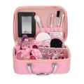 Kids Makeup Kit, Safe Portable Girls Cosmetics Toys Skin Friendly Washable Cute for Festivals. 