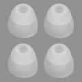 Replacement Double Flange Ear Tips Earbuds Silicone Pads For In Ear Headphones. 