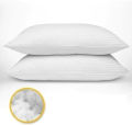 1Pcs Soft Microfiber Standard Pillow (18"x26")/Dimensions(‎45 x 67 x 7 cm)  | Best Quality  Pillow for Better Sleep | Super Soft Head Pillow | Made with Cotton Fabric | Breathable Bed Pillow | White Color | Model MFP 2046 by Pizeon Luxury Linens. 