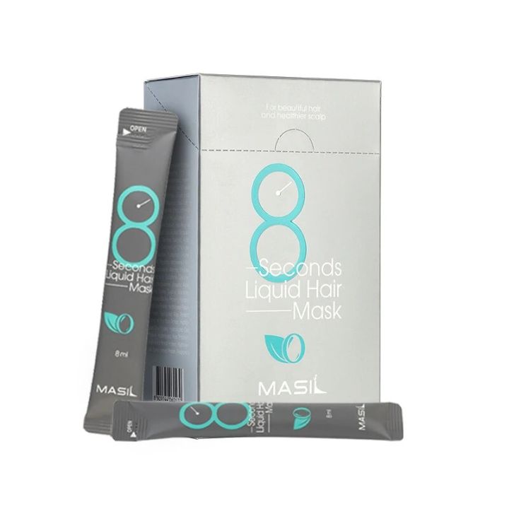 Korean%20Masil%208%20Seconds%20Salon%20Hair%20Mask%20No10%20Hair%20Restoration%20Treatments%20Keratin%20Repairing%20Supple%20Hydration%20Hair%20Care%20No5%20Shampoo%20-%20Image%206