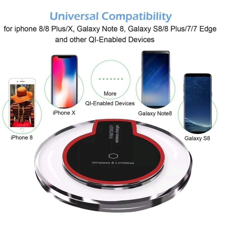FANTASY%20wireless%20charger%20for%20iPhone%208%20/%208%20Plus%20/%20X%20&%20All%20QI%20Standard%20Compatible%20Devices%20Galaxy%20S5%20/%20S4%20/%20Note%204%20/%203,%20etc%20-%20Image%206