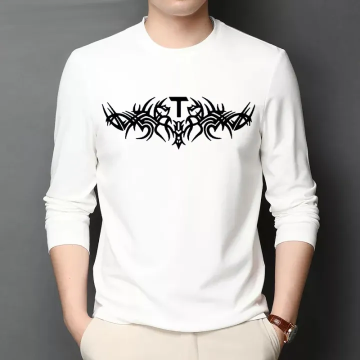 Casual%20Cool%20-%20Men's%20Stylish%20Full%20Sleeve%20T-Shirt%20-%20Round%20Neck%20-%20Classic%20Comfort%20with%20a%20Modern%20Twist%20-%20Image%203