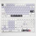 Sanrio Anime Kawaii Kuromi Keycaps Cartoon Style Mechanical Keyboard Key Caps Cute PBT Key Caps Keyboard Accessories. 