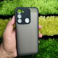 For Tecno Spark Go 2022 , Spark 8c, Tecno KG5 Matte Finished Back Case Hard With Camera Bump Protection Mobile Phone Back Cover.
