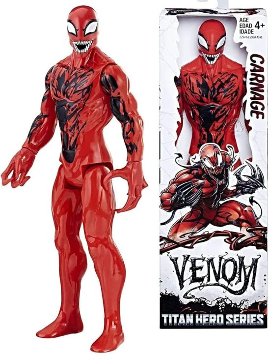 Marvel Venom Titan Hero Series 12-inch Carnage Figure