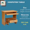 Malamine Board Computer Table (30/30 inch).