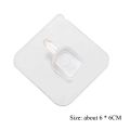Transparent Seamless Strong Self Adhesive Sticker Hook Holder Photo Frame Painting Picture Poster Clock No Drill Wall Hanger Hooks Home Storage Tool. 
