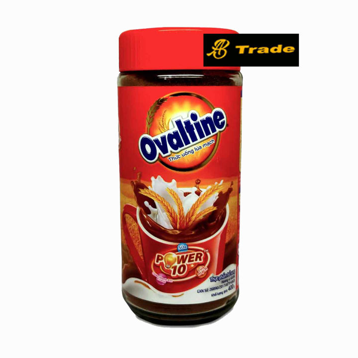 Ovaltine Power 10 Chocolate Drink Jar