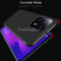 For Xiaomi 13 case Ultra Thin Smooth silicon Matte Back Soft Cover Casing hp Xiaomi13 Pro Phone case cover. 