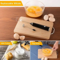 Electric Rechargeable Handheld Coffee Mixer - Perfectly Blend Your Brews With Ease.