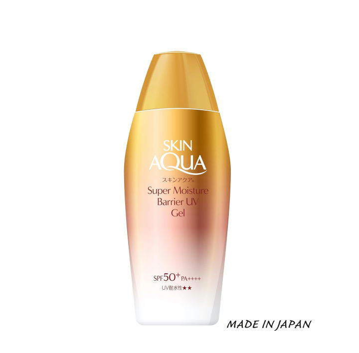 Skin Aqua Super Moisture Barrier UV Gel SPF50+ PA++++ 100g (New Gold Skin Aqua Sunscreen)