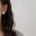 New Korean Simple Round Earrings. 