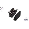 WiWU Alpha Tech Pouch Electronics Organizer Travel Bag for Macbook Accessories - black. 