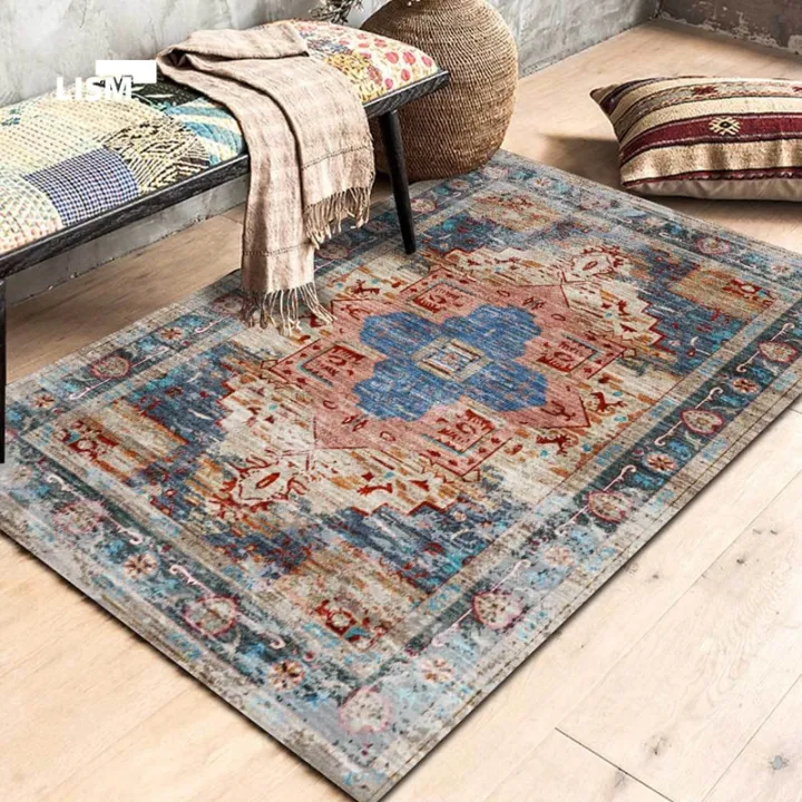Bohemia%20Persian%20Carpet%20Area%20Rug%20for%20Living%20Room%20Floor%20Mat%20Door%20Ethnic%20Gypsy%20Morocco%20Bedroom%20Anti-skid%20Flannel%20Modern%20Home%20Decor%20-%20Image%205