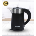 VISION Electric Kettle 1 Liter VIS-EK-013 (ROYAL) Black.