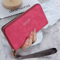 Korean Style Long Wallet for Women – Multifunction Phone-Purse & Card Holder Clutch – Premium Multi‐Compartment Hand Purse.