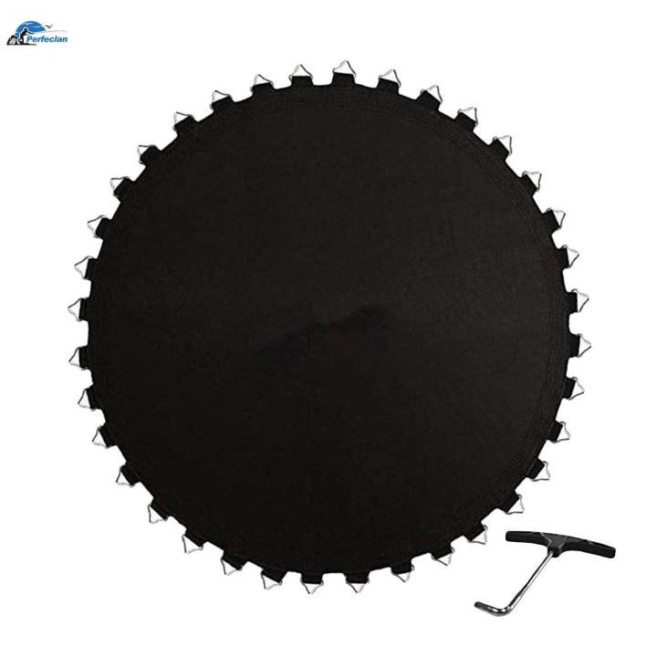 Trampoline%20Mat%20Jumping%20Mat%20Accessories%20Thick%20Round%20Reusable%20Easy%20to%20Install%20Shock%20For%206FT%2036%20Buckle%20-%20Image%204