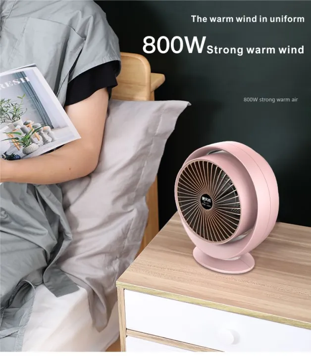 Desk Heater Mini Heaters Indoor Portable Electric 400w PTC USB Car Heater Fan